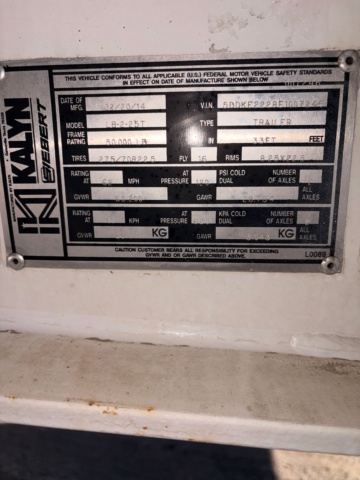 2014 Sherman+Reilly Cable puller Vin 002013